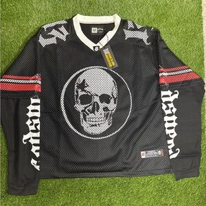 GODSPEED Black Skull Graphic Men's Jersey